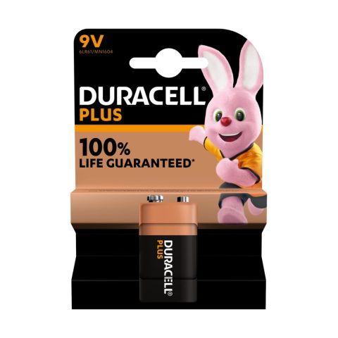 9 Volt Alkaline Battery - Duracell