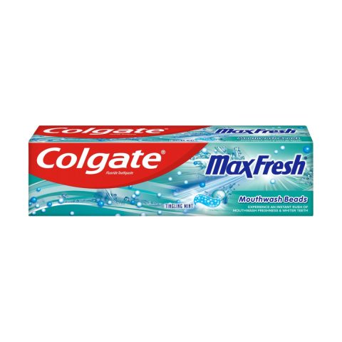 Colgate Max Fresh Blue with Beads
