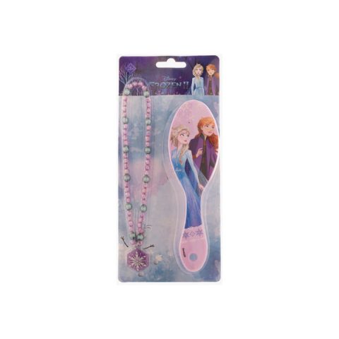 Disney Frozen Brush + Necklace/Comb