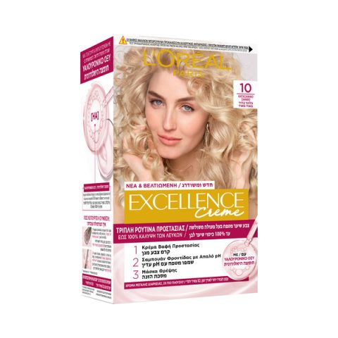 Hair Color Very Light Blonde No. 10 - L'Oréal Excellence