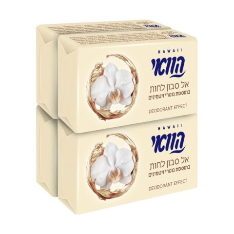 Hawai Deodorant Effect Bar Soap Quartet 4*100 g