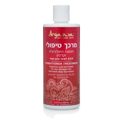 ‎קרטין‎+‎הילרונ‎ ‎מרכך‎ ‎ארגניה