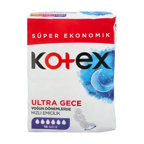 Kotex Ultra Night Pads 16 pcs