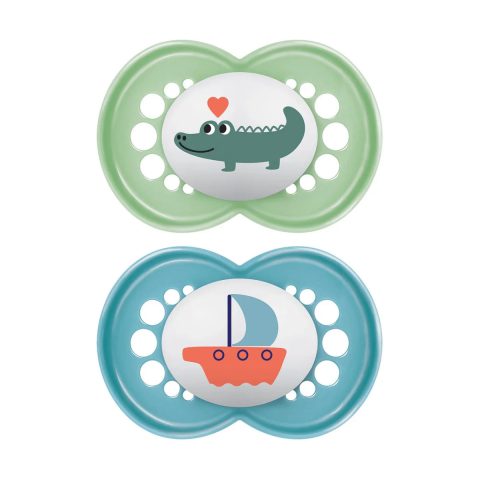 MAM Green +16 Pacifiers Pair