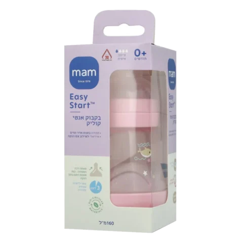 מם ורוד 160 קוליק בקבוק