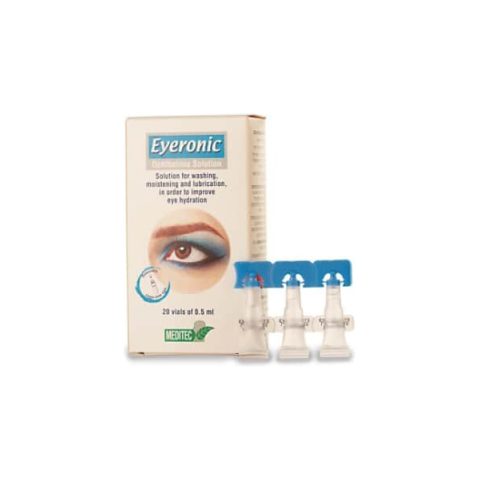 Meditech Eye Solution for Washing, Moisturizing, Lubrication and Increasing Eye Moisture 20 Vials