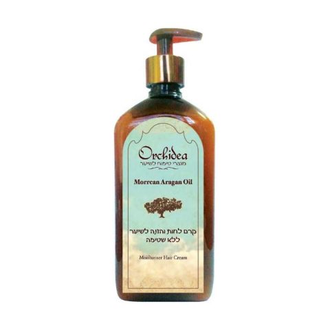 Moisturizing and Nourishing Cream No Salts for Colored and Damaged Hair 500 ml - Orchidea