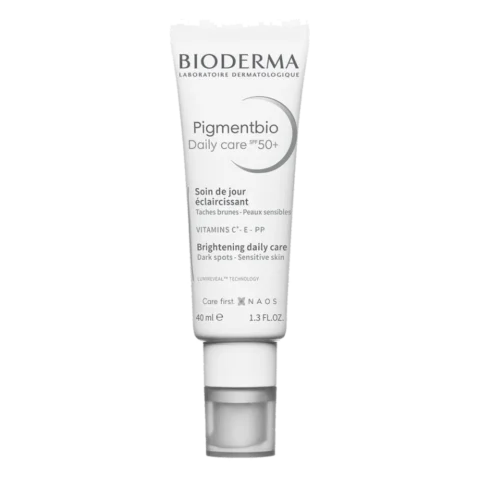 פיגמנטביו קרם הבהרה יומי לעור רגיש SPF50 40 מ"ל - ביודרמה
