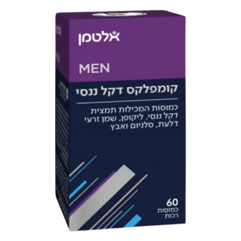 קומפלקס דקל ננסי ליקופן ואבץ 60 כמוסות - אלטמן