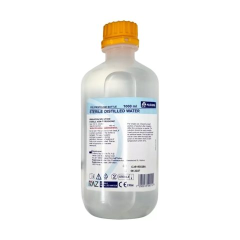 Sterile Distilled Water 1 Liter