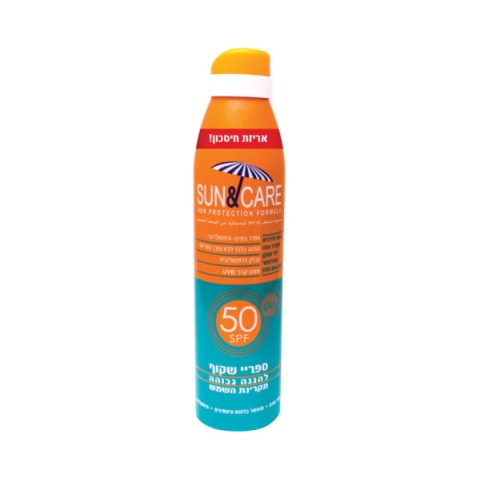 Sun&Care Transparent Spray Adults SPF 50